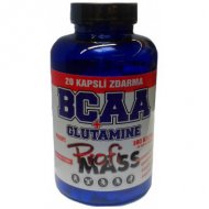 Profimass Profi BCAA + Glutamine - 200 kapslí